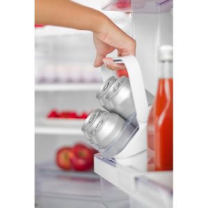 Electrolux Frost Free DF42 - detalhe porta-latas removível