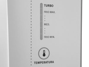 Electrolux Frost Free DF42 - detalhe ajuste de temperatura