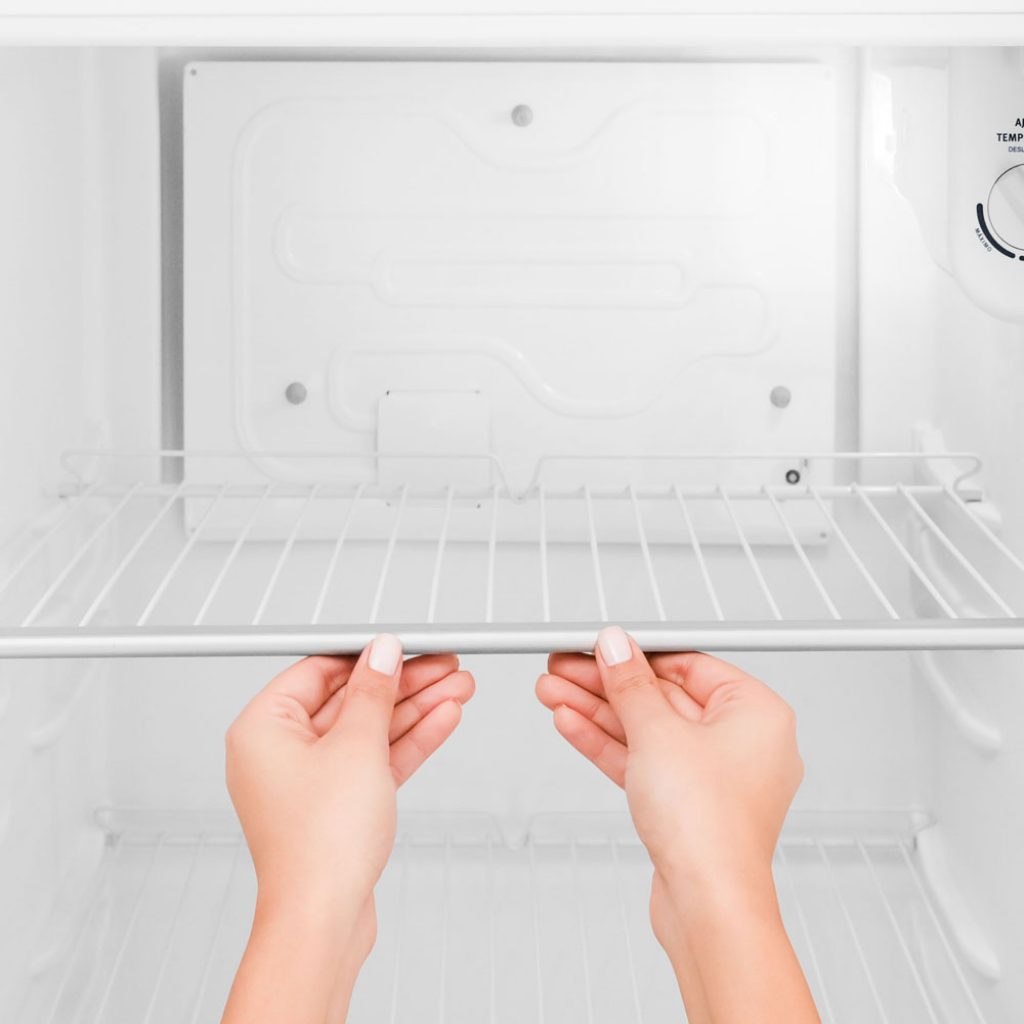 Electrolux Cycle Defrost DC35A - detalhe prateleira aramada