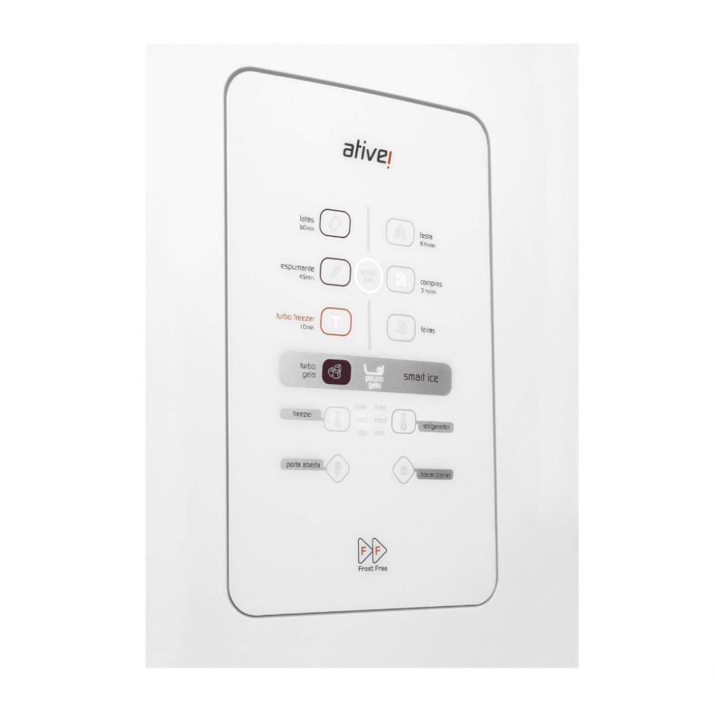 Brastemp Ative! BRM48NB - detalhe painel de controle