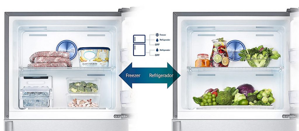Samsung RT6000K Twin Cooling Plus - refrigerador 5 em 1