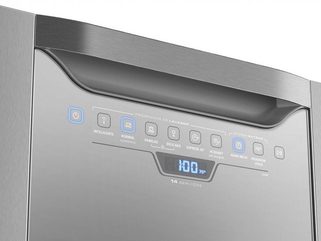 Lava Louças Electrolux LI14X - detalhe painel 3