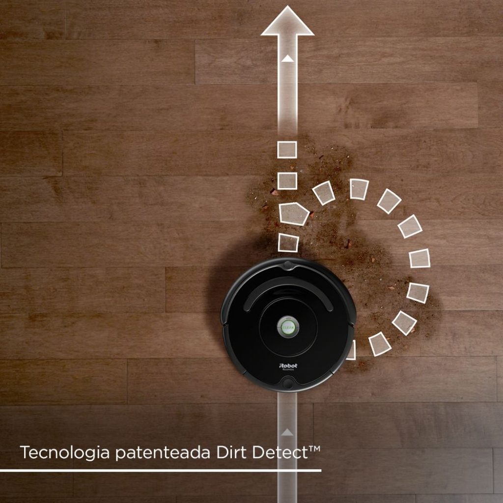 iRobot Roomba 614 - dirt detection