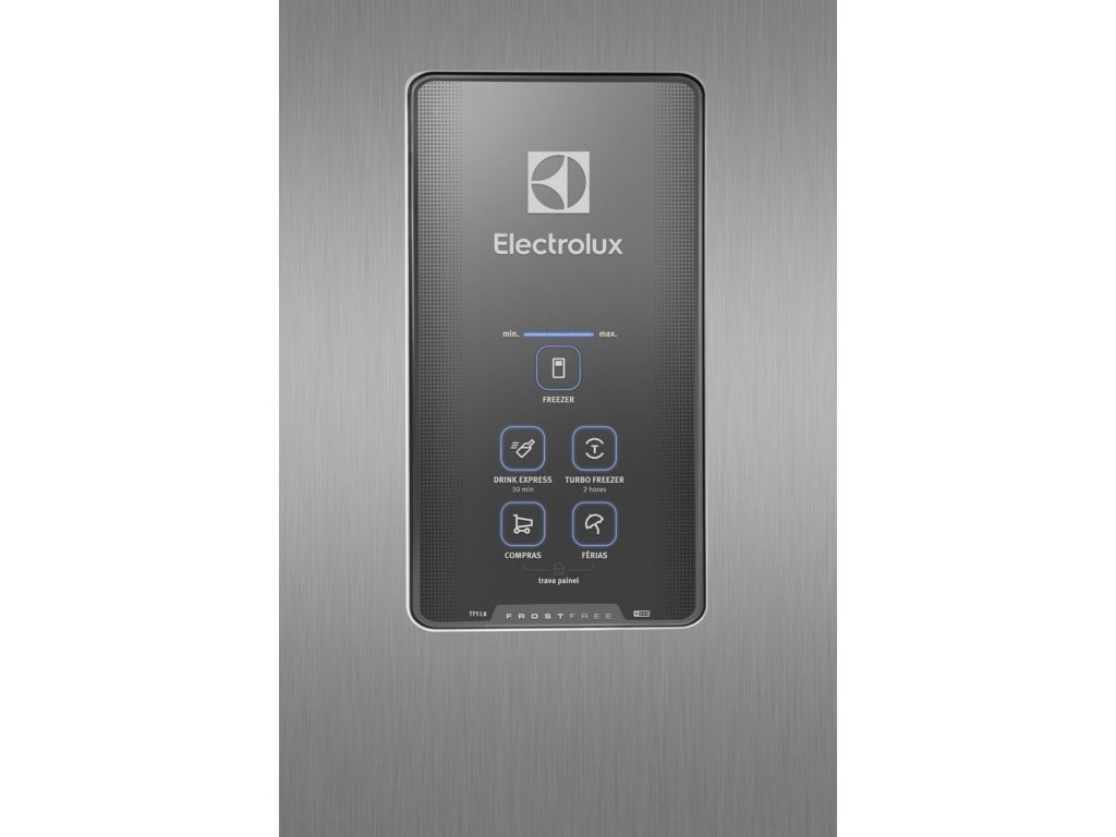 Electrolux Frost Free TF51 - detalhe painel blue touch